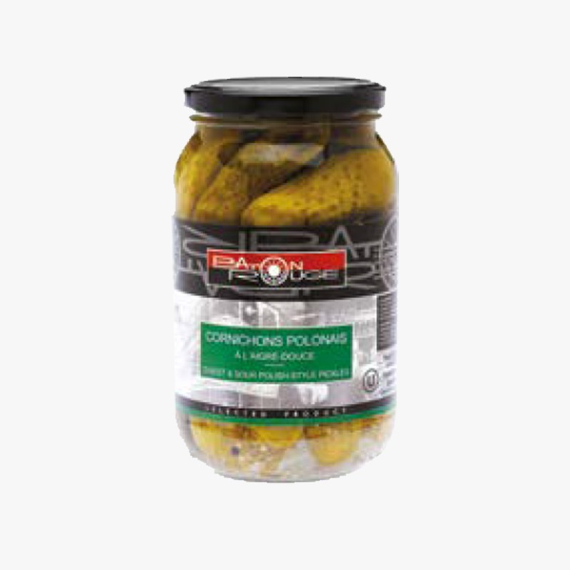 CORNICHONS POLONAIS 490G