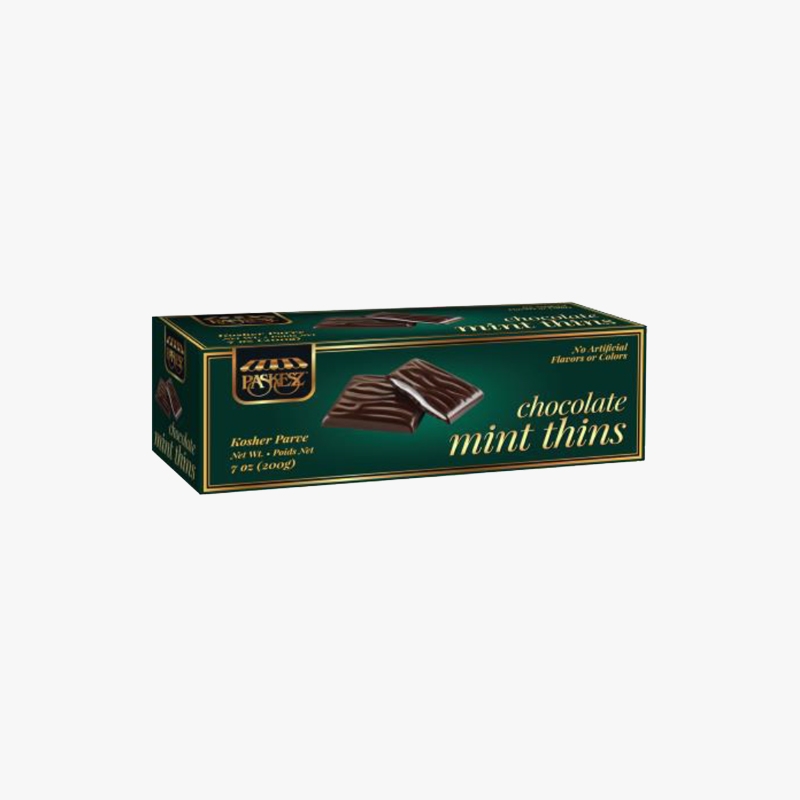 CHOCOLATE MINT THINS 200GR